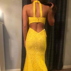 Yellow Prom Dress